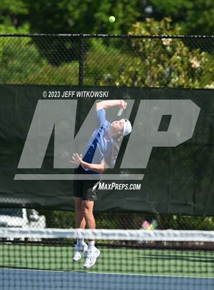 Thumbnail 1 in NCHSAA 3A Singles Tennis State Championship photogallery.