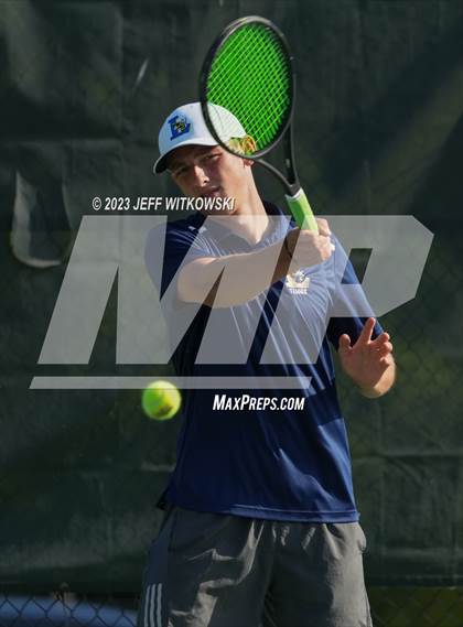 Thumbnail 1 in NCHSAA 3A Singles Tennis State Championship photogallery.