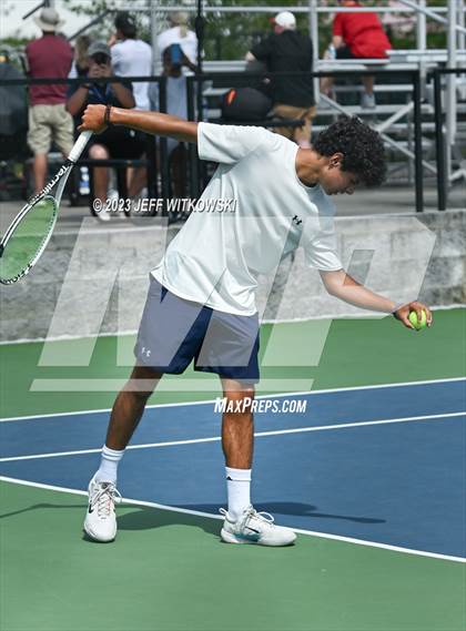 Thumbnail 1 in NCHSAA 3A Singles Tennis State Championship photogallery.