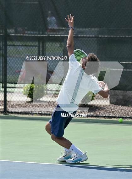 Thumbnail 1 in NCHSAA 3A Singles Tennis State Championship photogallery.