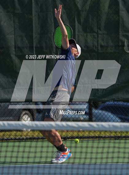 Thumbnail 1 in NCHSAA 3A Singles Tennis State Championship photogallery.