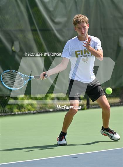 Thumbnail 3 in NCHSAA 3A Singles Tennis State Championship photogallery.