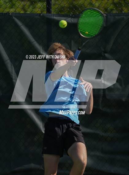 Thumbnail 1 in NCHSAA 3A Singles Tennis State Championship photogallery.