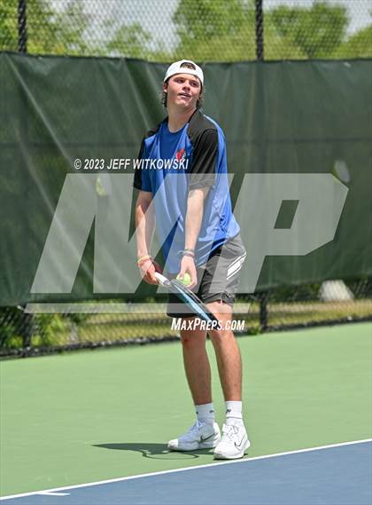 Thumbnail 3 in NCHSAA 3A Singles Tennis State Championship photogallery.