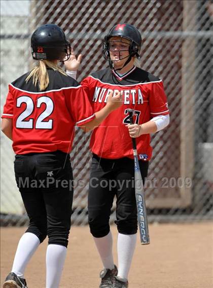 Thumbnail 1 in Cajon vs. Murrieta Valley (Michelle Carew Classic) photogallery.