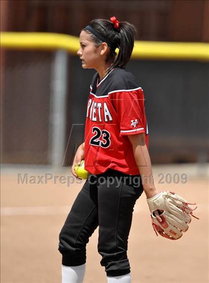 Thumbnail 1 in Cajon vs. Murrieta Valley (Michelle Carew Classic) photogallery.