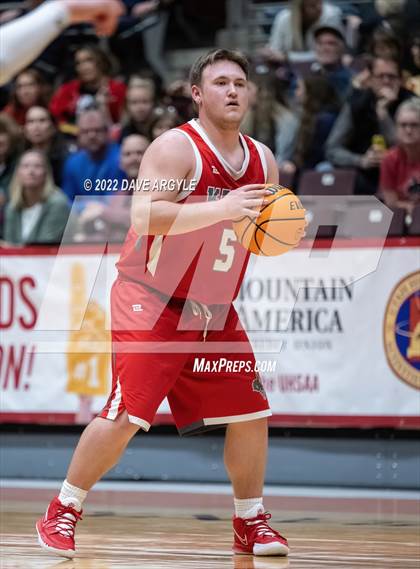 Thumbnail 3 in Kanab vs. Rowland Hall (UHSAA 2A Tournament) photogallery.