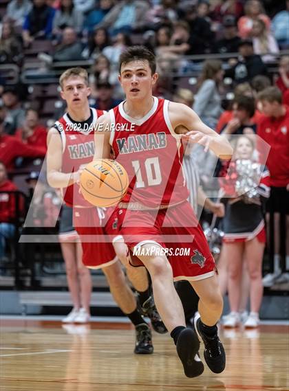 Thumbnail 3 in Kanab vs. Rowland Hall (UHSAA 2A Tournament) photogallery.