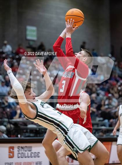 Thumbnail 1 in Kanab vs. Rowland Hall (UHSAA 2A Tournament) photogallery.