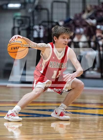 Thumbnail 1 in Kanab vs. Rowland Hall (UHSAA 2A Tournament) photogallery.