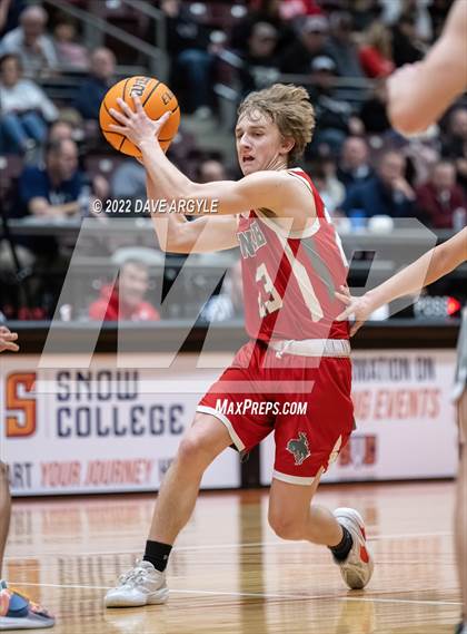 Thumbnail 1 in Kanab vs. Rowland Hall (UHSAA 2A Tournament) photogallery.