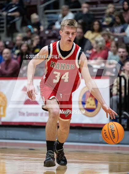 Thumbnail 3 in Kanab vs. Rowland Hall (UHSAA 2A Tournament) photogallery.