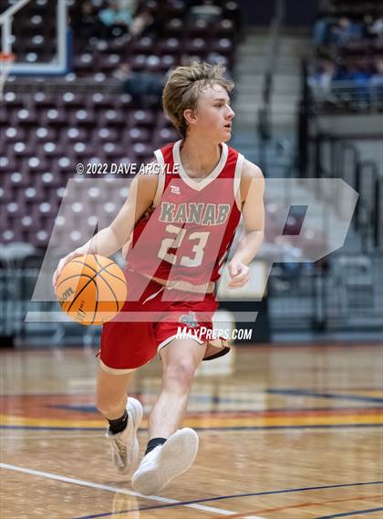 Thumbnail 2 in Kanab vs. Rowland Hall (UHSAA 2A Tournament) photogallery.