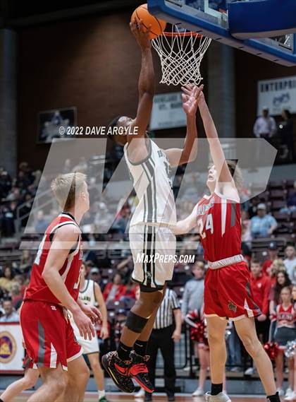 Thumbnail 1 in Kanab vs. Rowland Hall (UHSAA 2A Tournament) photogallery.