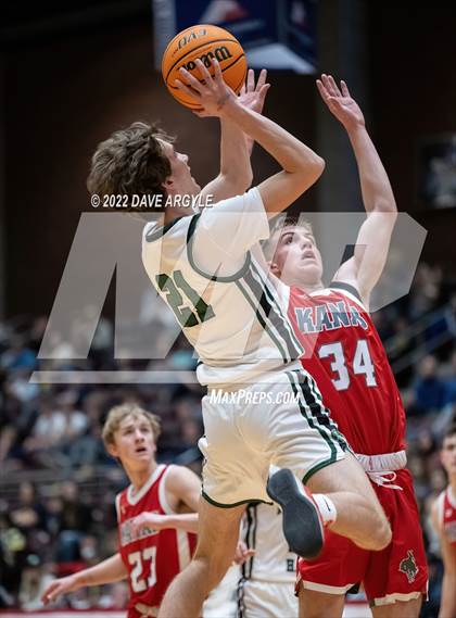 Thumbnail 3 in Kanab vs. Rowland Hall (UHSAA 2A Tournament) photogallery.