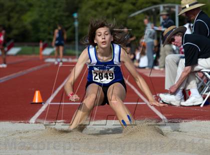 Thumbnail 3 in Stanford Invitational Long Jump photogallery.