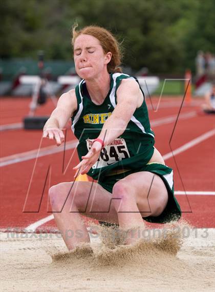 Thumbnail 2 in Stanford Invitational Long Jump photogallery.
