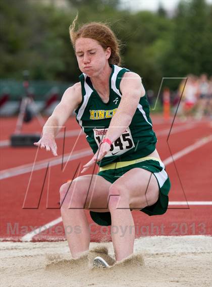 Thumbnail 1 in Stanford Invitational Long Jump photogallery.