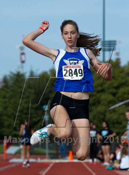 Thumbnail 3 in Stanford Invitational Long Jump photogallery.