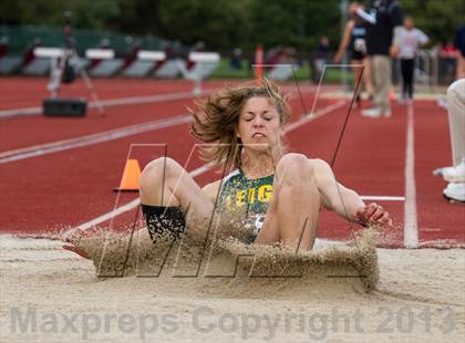 Thumbnail 1 in Stanford Invitational Long Jump photogallery.