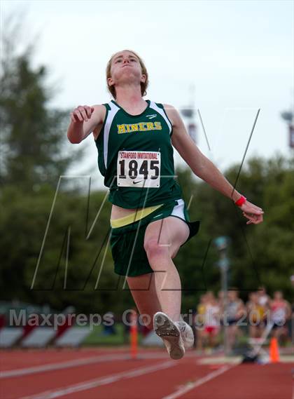 Thumbnail 1 in Stanford Invitational Long Jump photogallery.