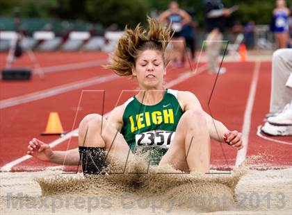 Thumbnail 3 in Stanford Invitational Long Jump photogallery.