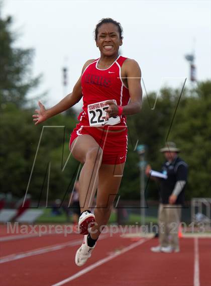 Thumbnail 3 in Stanford Invitational Long Jump photogallery.
