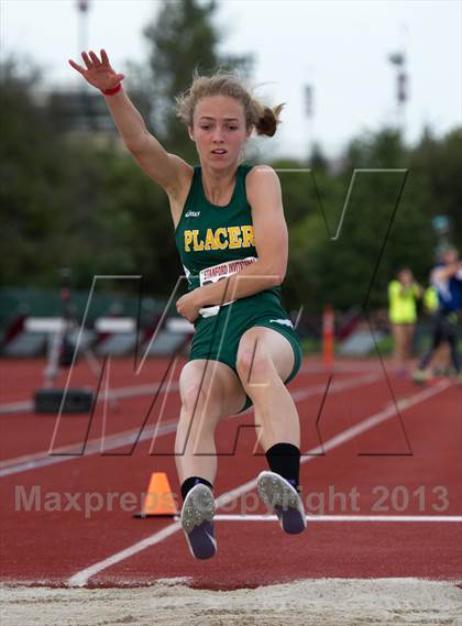 Thumbnail 3 in Stanford Invitational Long Jump photogallery.