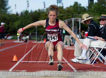 Thumbnail 2 in Stanford Invitational Long Jump photogallery.