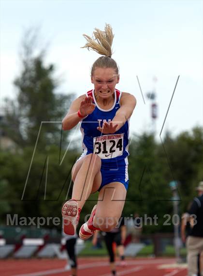 Thumbnail 3 in Stanford Invitational Long Jump photogallery.