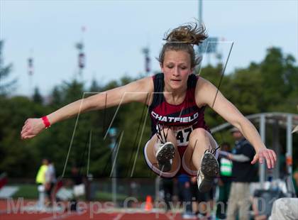 Thumbnail 1 in Stanford Invitational Long Jump photogallery.