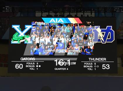 Thumbnail 1 in Xavier College Prep vs. Desert Vista (AIA Open Final) photogallery.