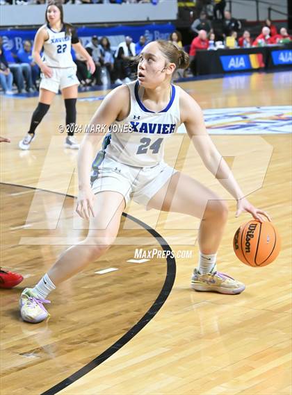 Thumbnail 1 in Xavier College Prep vs. Desert Vista (AIA Open Final) photogallery.