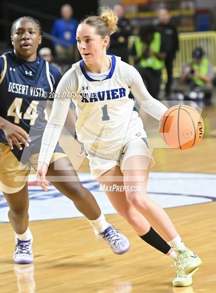 Thumbnail 1 in Xavier College Prep vs. Desert Vista (AIA Open Final) photogallery.