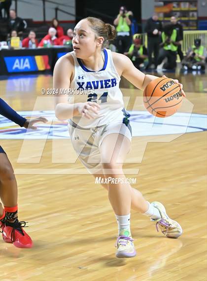 Thumbnail 3 in Xavier College Prep vs. Desert Vista (AIA Open Final) photogallery.