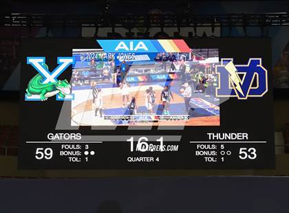 Thumbnail 3 in Xavier College Prep vs. Desert Vista (AIA Open Final) photogallery.