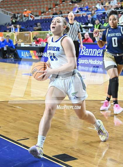 Thumbnail 3 in Xavier College Prep vs. Desert Vista (AIA Open Final) photogallery.