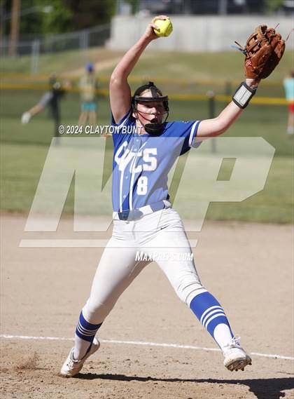 Thumbnail 2 in Cole Valley Christian vs New Plymouth (IDHSAA 2A Semifinal) photogallery.