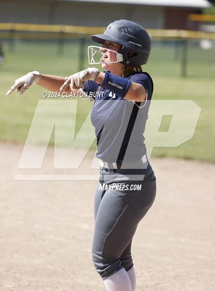 Thumbnail 1 in Cole Valley Christian vs New Plymouth (IDHSAA 2A Semifinal) photogallery.