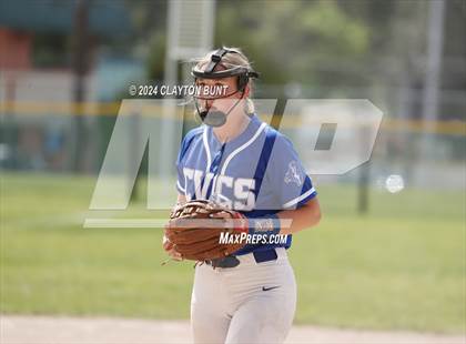 Thumbnail 2 in Cole Valley Christian vs New Plymouth (IDHSAA 2A Semifinal) photogallery.