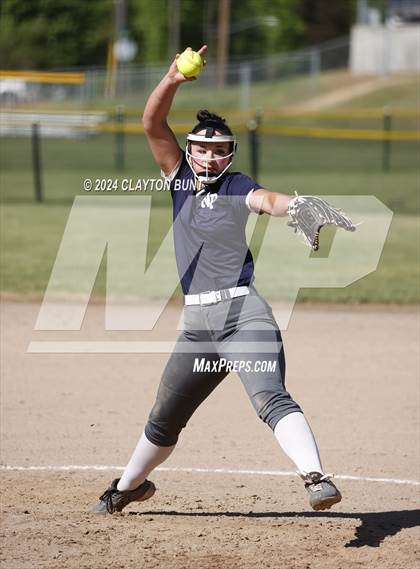 Thumbnail 3 in Cole Valley Christian vs New Plymouth (IDHSAA 2A Semifinal) photogallery.