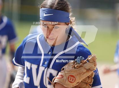 Thumbnail 2 in Cole Valley Christian vs New Plymouth (IDHSAA 2A Semifinal) photogallery.