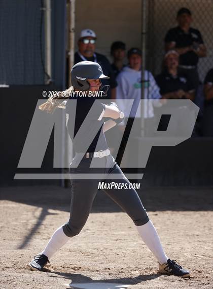 Thumbnail 3 in Cole Valley Christian vs New Plymouth (IDHSAA 2A Semifinal) photogallery.