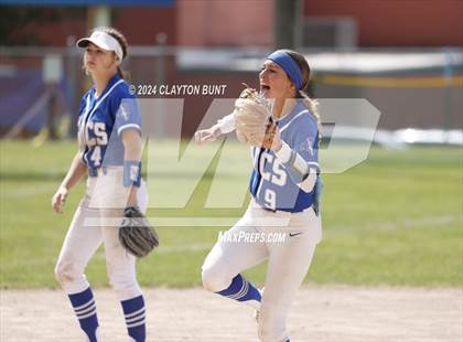 Thumbnail 2 in Cole Valley Christian vs New Plymouth (IDHSAA 2A Semifinal) photogallery.