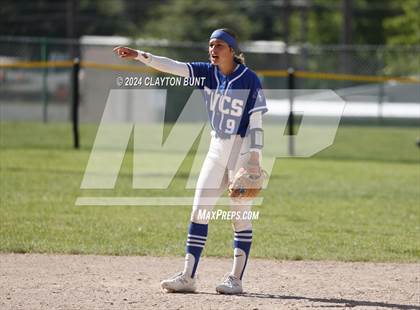 Thumbnail 2 in Cole Valley Christian vs New Plymouth (IDHSAA 2A Semifinal) photogallery.