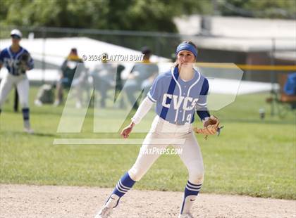 Thumbnail 2 in Cole Valley Christian vs New Plymouth (IDHSAA 2A Semifinal) photogallery.