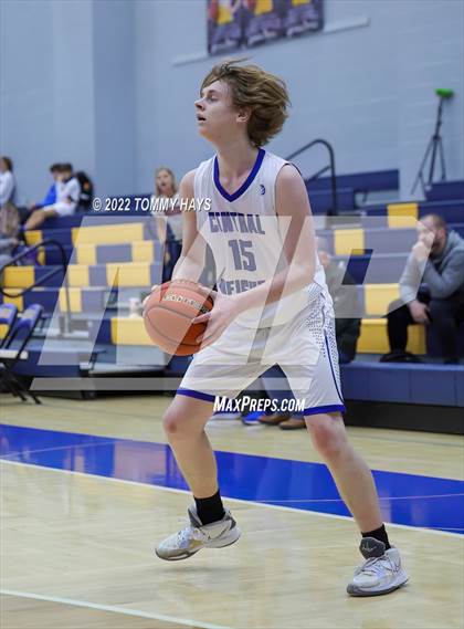 Thumbnail 3 in Sunrise Christian Academy vs Central Heights (Brock Showcase) photogallery.