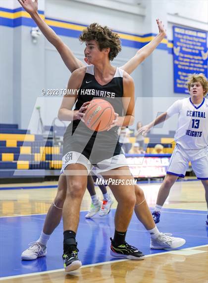 Thumbnail 3 in Sunrise Christian Academy vs Central Heights (Brock Showcase) photogallery.