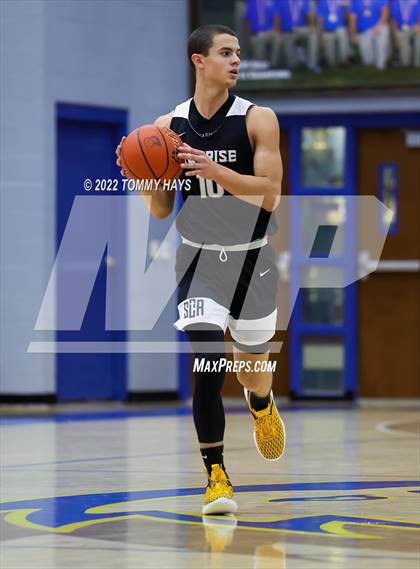 Thumbnail 2 in Sunrise Christian Academy vs Central Heights (Brock Showcase) photogallery.