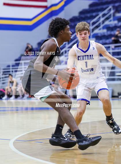 Thumbnail 3 in Sunrise Christian Academy vs Central Heights (Brock Showcase) photogallery.